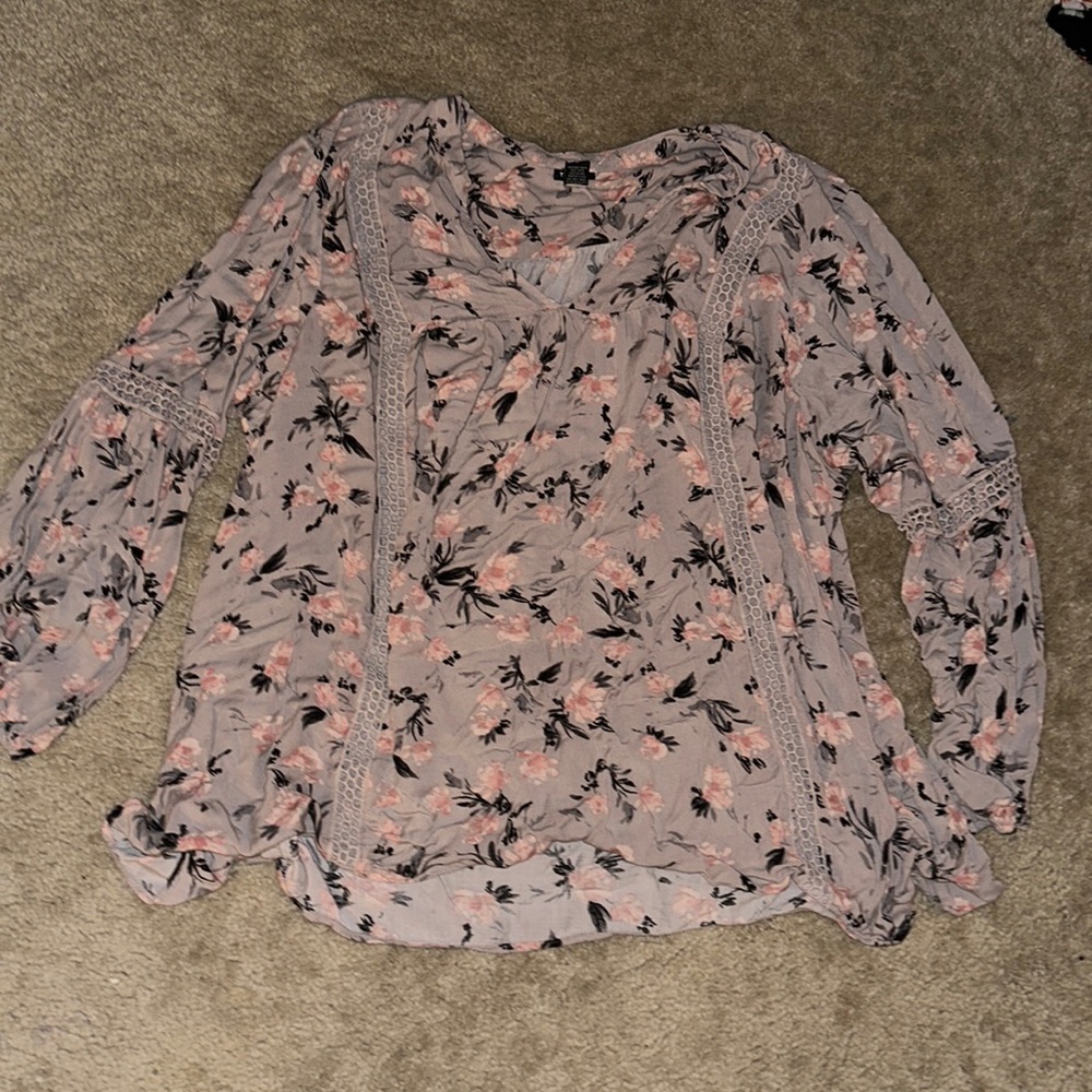 Torrid Floral Tunic Top